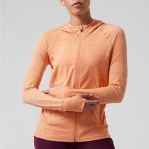 ATHLETA Pacifica Illume UPF Relaxed Jacket - ORANGE -  Large